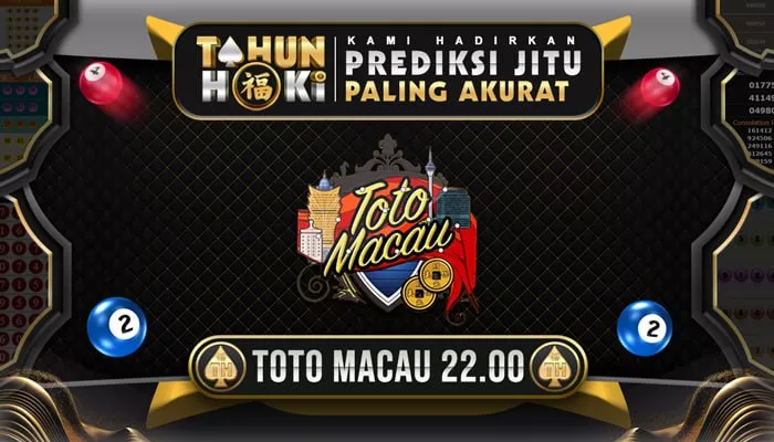 TAHUNHOKI 💰 Prediksi Togel TOTO MACAU 22 Hari Ini 29 JULI 2025